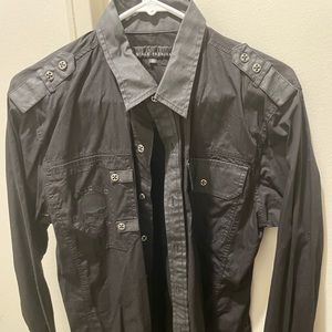 Affliction button down shirt
